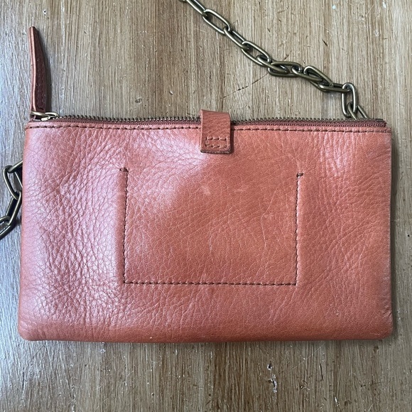 MADEWELL The‎ Transport Accordion Crossbody Tan - Picture 5 of 9